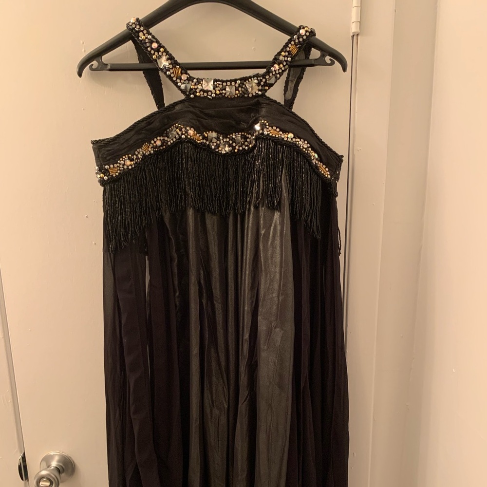 Jeweled belly dance costume, Madame Abla